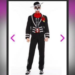 Men’s Day of the Dead Halloween Costume